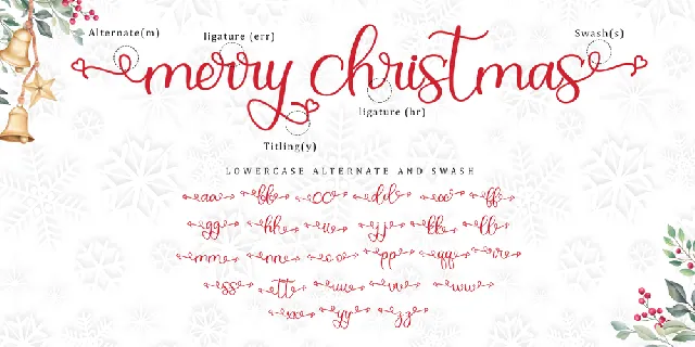 Christmas Bell Regular - Person font