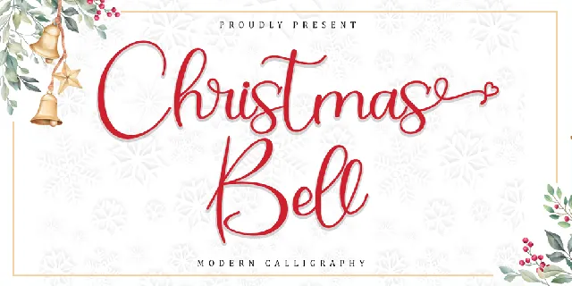 Christmas Bell Regular - Person font