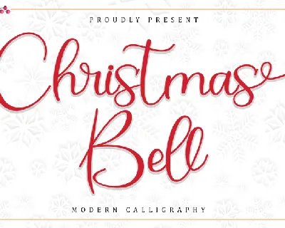 Christmas Bell Regular - Person font