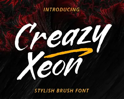 Crazy Xeon font