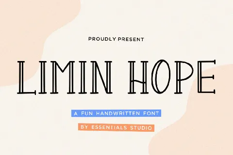 LIMIN HOPE font