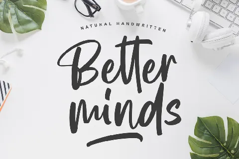 Better minds font