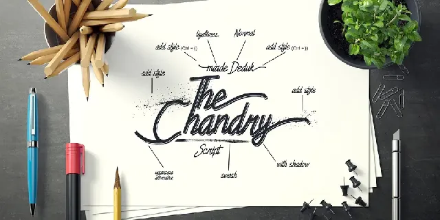 Chandry font