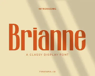 Brianne font