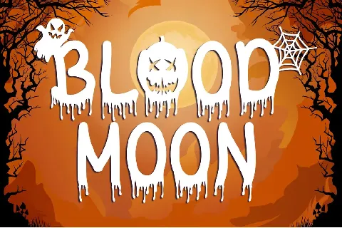 Scary Blood - Pesonal Use font