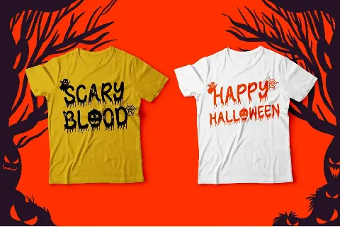 Scary Blood - Pesonal Use font