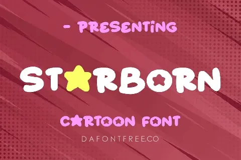 Starborn font