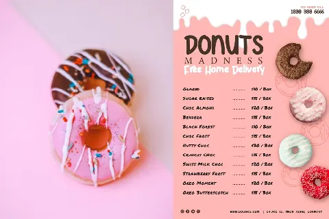 Mc Donuts font