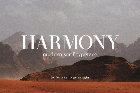 Harmony Free font