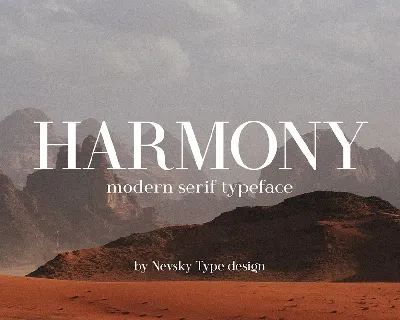 Harmony Free font