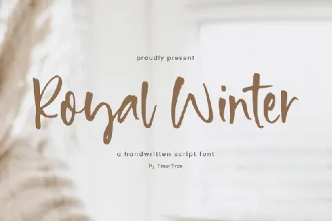 Royal WinterÂ Font