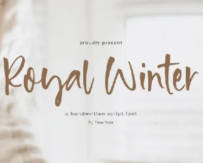 Royal WinterÂ Font