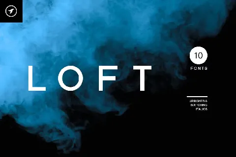 Loft Family font