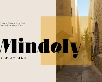 Mindely font