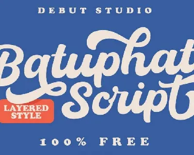 Batuphat Script font