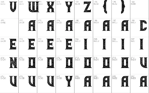 Lathena font