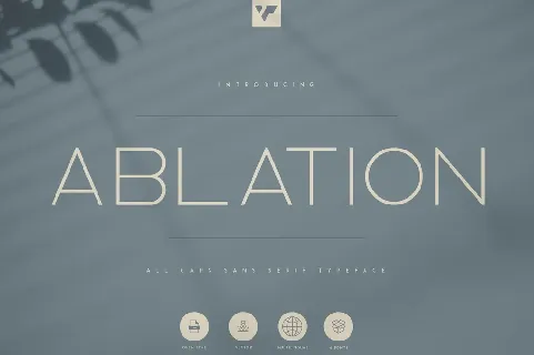 Ablation font