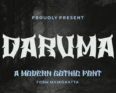 DARUMA font