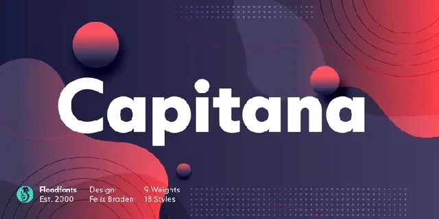 Capitana Family font