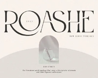 Roashe font