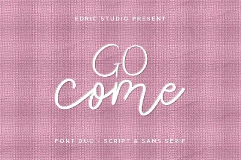 Go Come Duo font