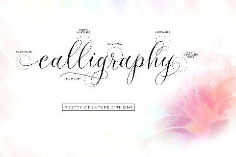 Molandika Calligraphy font