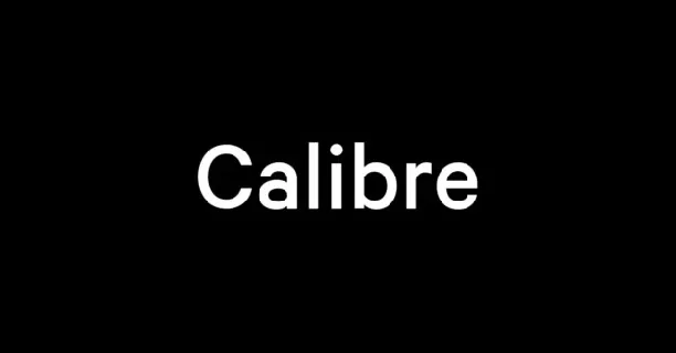 Calibre Family font