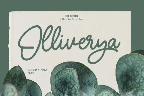 Olliverya font