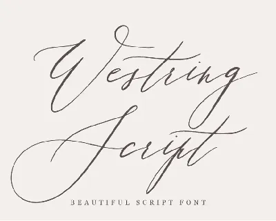 Westring font