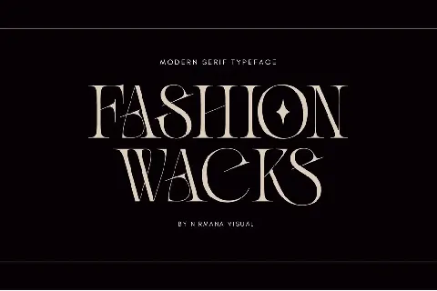 Fashion Wacks font