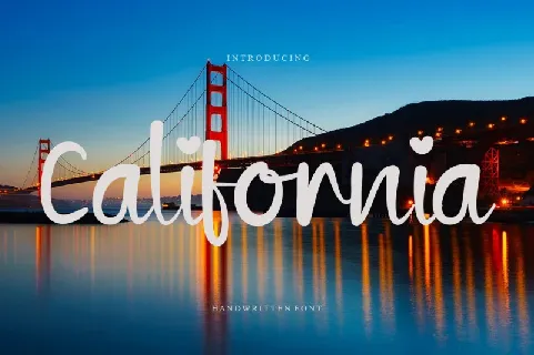 California font