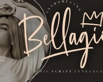 Bellagio Brush font