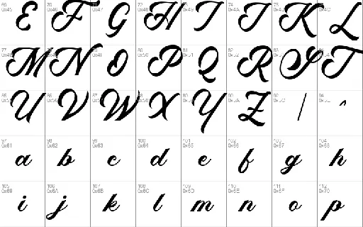 Ganglion font