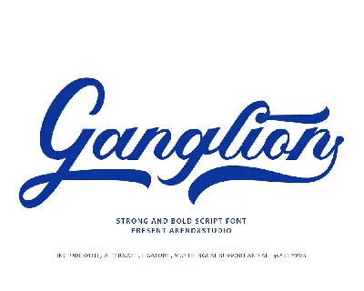 Ganglion font