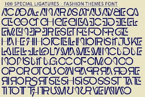 Fashion Themes font