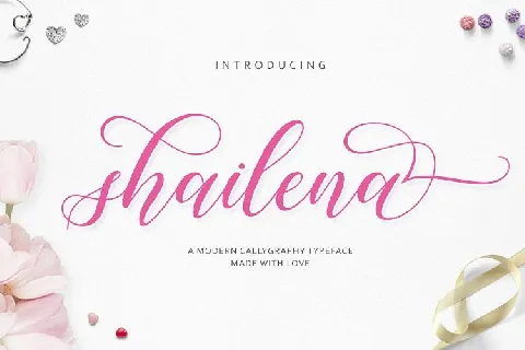 Shailena Script font