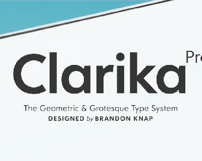 Clarika Pro Family font