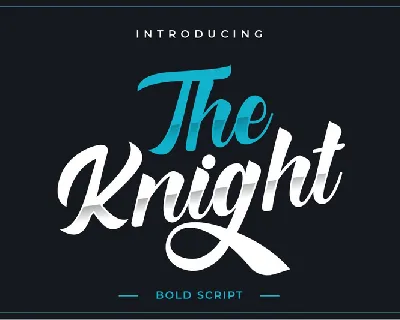 The Knight font