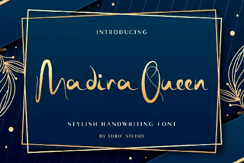 Madira Queen font