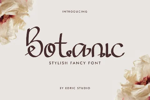 Botanic font