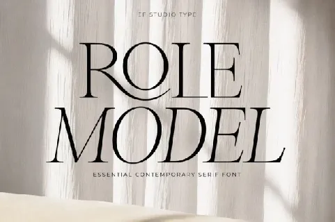 Role Model font