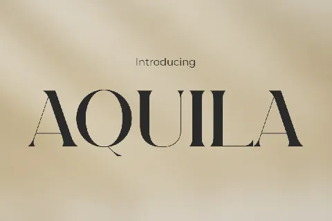 Aquila Serif font