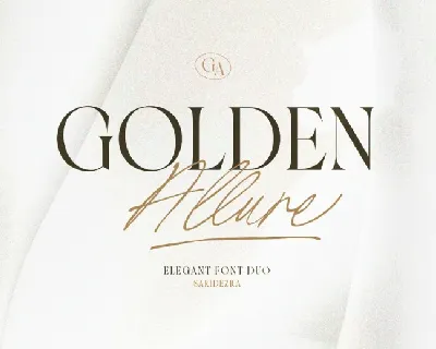 Golden Allure font