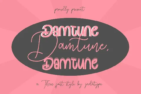 Damtune 2 font