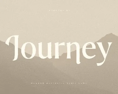 SS Journey font