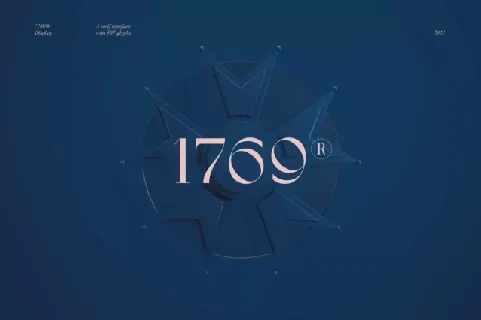 1769 font