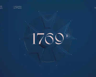 1769 font