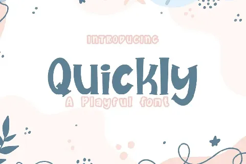 Quickly font