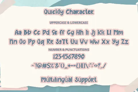 Quickly font