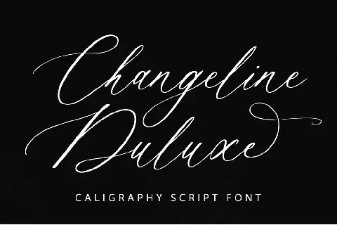 Changeline Duluxe font